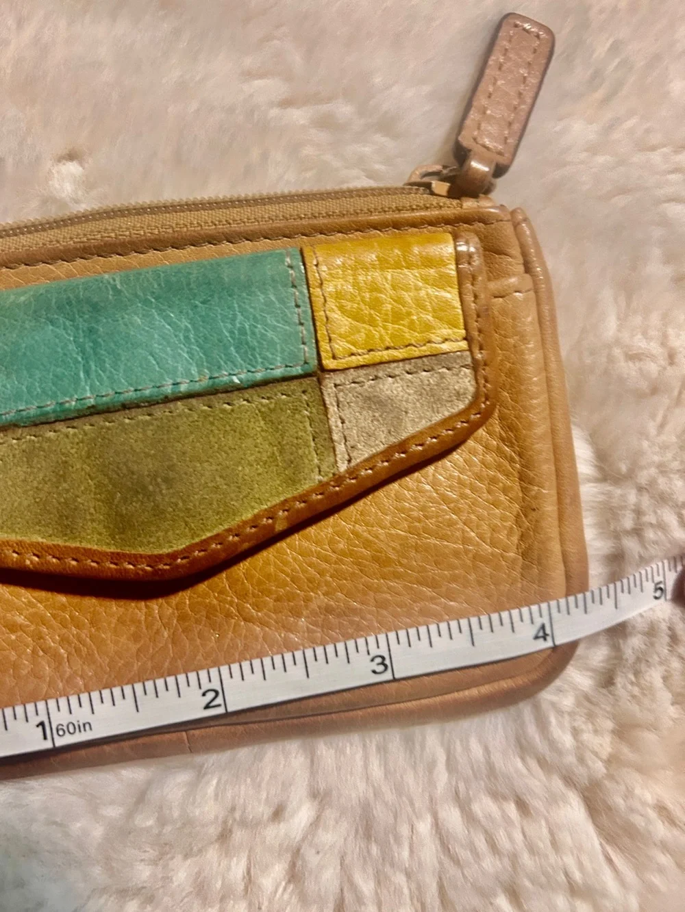 Fossil vintage patchwork